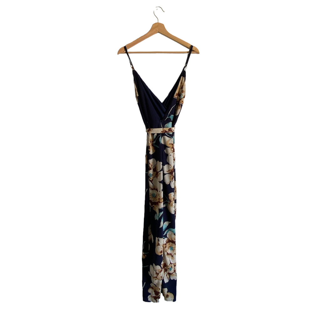 Super Down Floral Wrap Dress - Picture 2 of 5